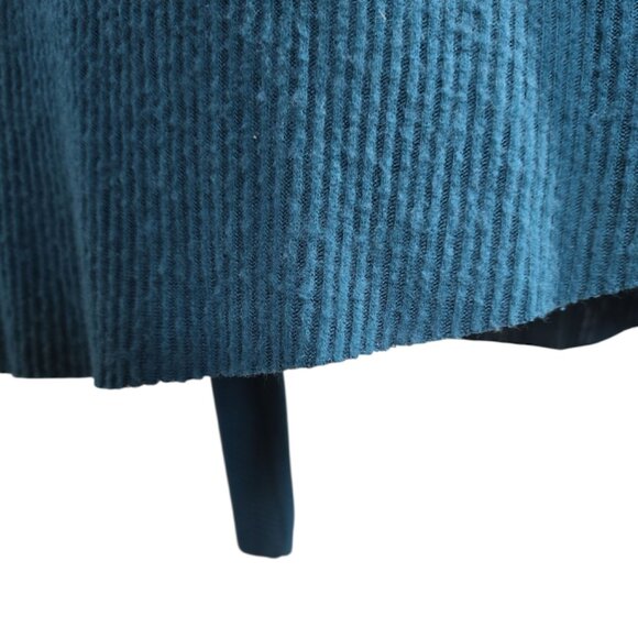 TREASURE & BOND WOMEN' teal ribbed knit pullover top Size Large  NWOT - Picture 4 of 9